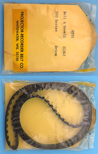 PRB GT01 B&H 31342 29.25 Inch IC .25 Inch Wide Teethed Projector Belt