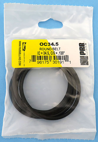 PRB OC34.5 34.5 Inch IC .139 Inch Thick Replacement Projector Belt