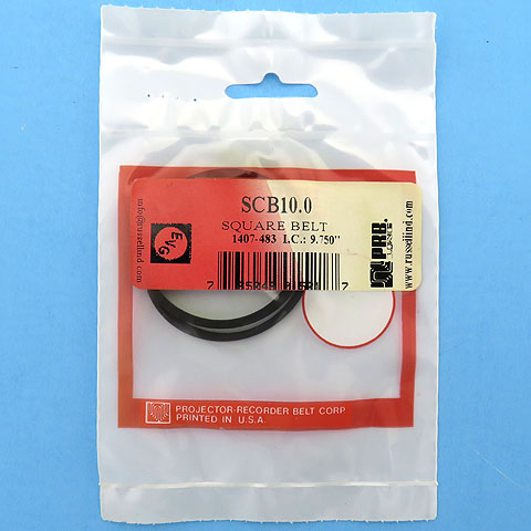 PRB SCB10.0 9.75 Inch IC .078 Inch Wide Square Replacement Projector Belt