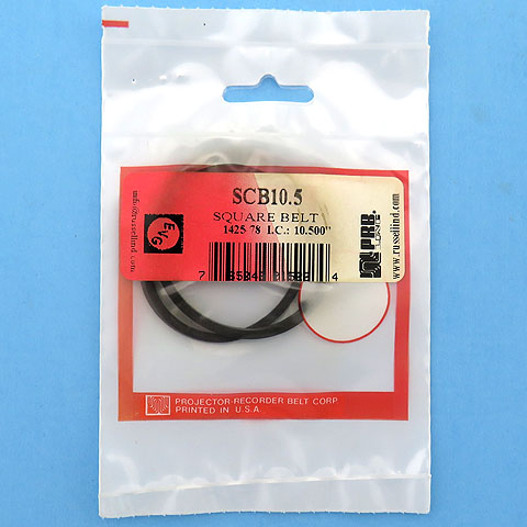 PRB SCB10.5 10.5 Inch IC .093 Inch Wide Square Replacement Projector Belt