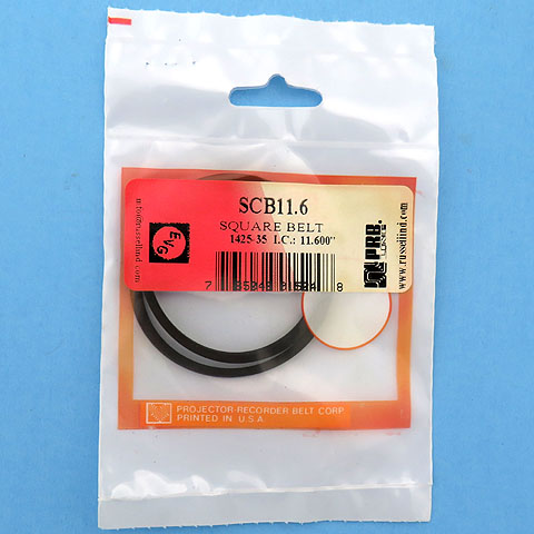 PRB SCB11.6 11.6 Inch IC .087 Inch Wide Square Replacement Projector Belt