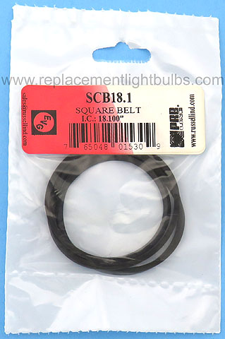 PRB SCB18.1 18.1 Inch IC .1 Inch Thick Square Replacement Projector Belt