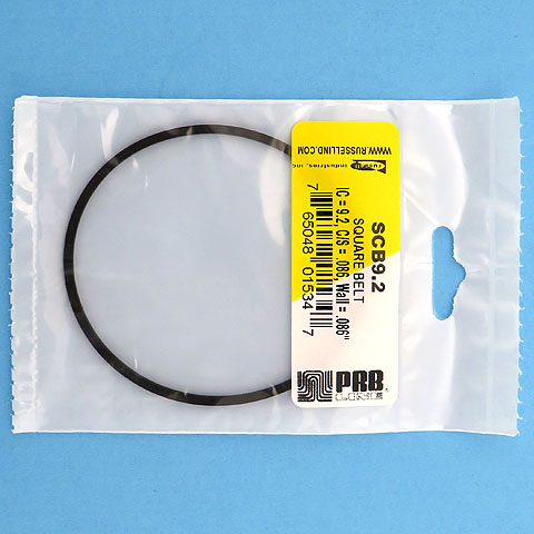 PRB SCB9.2 9.2 Inch IC .086 Inch Wide Square Replacement Projector Belt