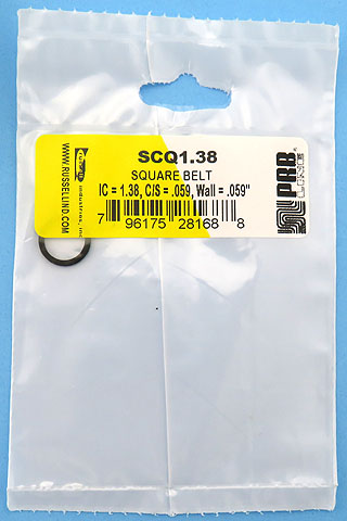 PRB SCQ1.38 1.38 Inch IC .059 Inch Thick Square Belt