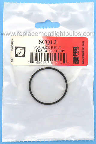 PRB SCQ4.3 4.3 Inch IC .065 Inch Wide Square Replacement Projector Belt