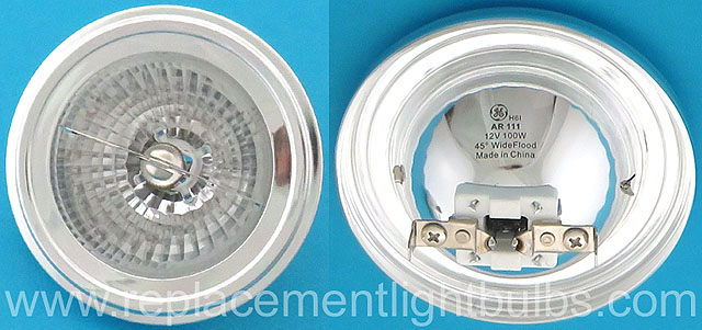 GE 100AR111/FL45 12V 100W 45 Degree Wide Flood Light Bulb Replacement Lamp