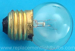 Yorkville 8360 10G12.5/CL 130V 10W Clear Globe Medium Screw Light Bulb