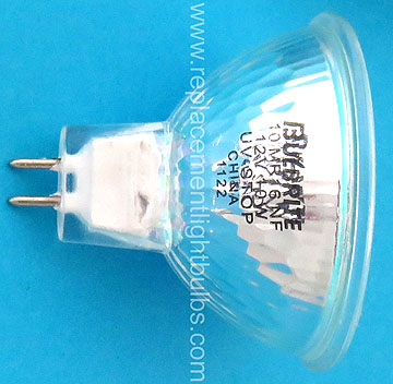 Bulbrite 10MR16NF 12V 10W MR16 UV Stop Light Bulb Replacement Lamp