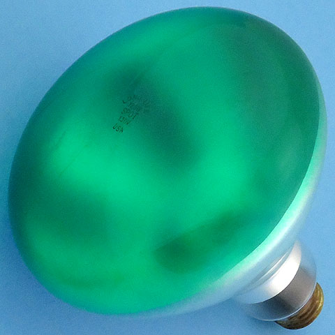 120BR40/G 130V 120W Green Reflector Spot Light Bulb Long Life Lamp