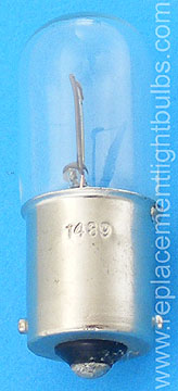 1489 6.5V 18W Light Bulb, Replacement Lamp