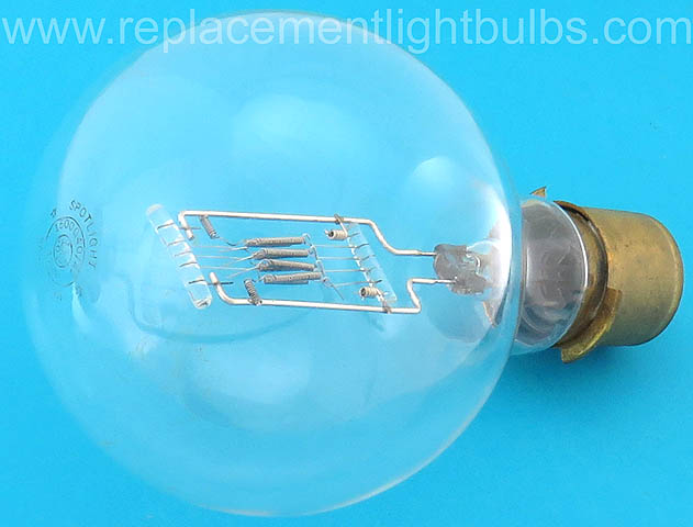 GE 1500G40/21 120V 1500W Spotlight Base Down Clear Globe Mogul Prefocus Light Bulb Replacement Lamp