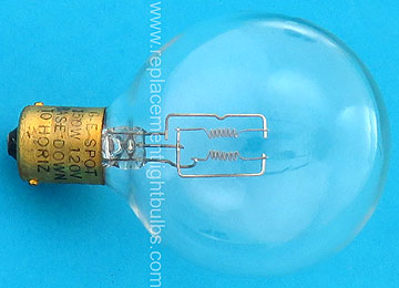 GE 150G16.5/SC 150W 120V Base Down to Horiz Spot Single Contact Bayonet Light Bulb