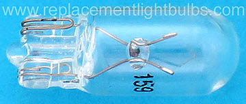 159 6.3V .15A Wedge Light Bulb