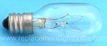 15T7C 120V 15W E12 Candelabra Screw Light Bulb Replacement Lamp