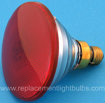 175PAR/HEAT/R 175W 120V PAR38 IR Red Heat Lamp Replacement Light Bulb