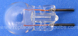 19 Miniature Light Bulb 14.4V .1A, replacement 2 pin globe clear