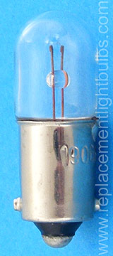 1906 5V .07A BA9s Replacement Light Bulb Lamp