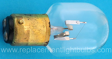 GE 1922 4V 2.5A 10W Instrument Half Frosted Light Bulb