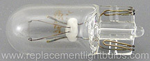 GE 194 14V .27A Wedge, Replacement Light Bulb, Automotive Lamp