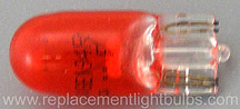 GE 194 Red 194R 14V .27A Wedge, Replacement Light Bulb