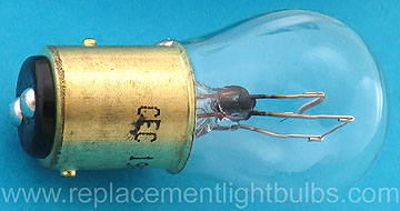 198 12V 32/3CP S-8 BAY15d Automotive Light Bulb