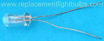 2107 10V .04A Wire Terminal Leads Light Bulb