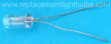 2107 10V .04A Wire Terminal Leads Light Bulb