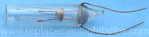 GE 2117D 35V .04A Wire Terminals Indicator Light Bulb