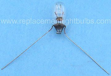 GE 2132D 14V .08A Wire Terminal Leads Indicator Light Bulb