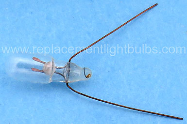 GE 2135D 1.3V .03A Wire Terminal Leads Indicator Light Bulb