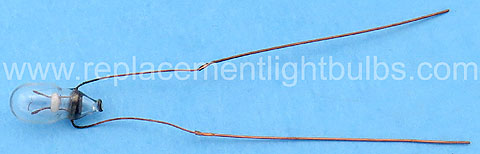 GE 2194D 6V 200mA Wire Leads Indicator Light Bulb