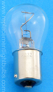2232 28V 18CP BA15s Light Bulb, Replacement Lamp