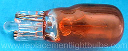 24NA 14V for 12V Applications .27A 1.5CP Amber Wedge Base Light Bulb