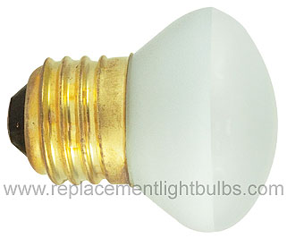 Bulbrite 25R14-120V 25W 120V E26 Medium Screw R14 Reflector Light Bulb, Replacement Lamp