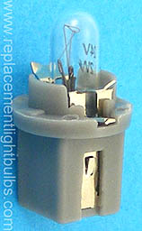 2741MF 24V .05A 1.2W Wedge Light Bulb with Socket