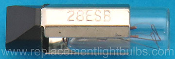 28ESB 28V Slide Base 5 TS5 Light Bulb