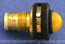 GE 321-CA 28V .04A Amber Aviation Lamp