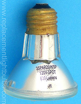 Eiko 35PAR20/H/SP-120V 35W PAR20 Halogen Spot Light Bulb Replacement Lamp