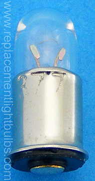 377 6.3V 70mA Midget Flange Light Bulb, Replacement Lamp