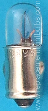 3898 12V .17A BA7s Bayonet Light Bulb