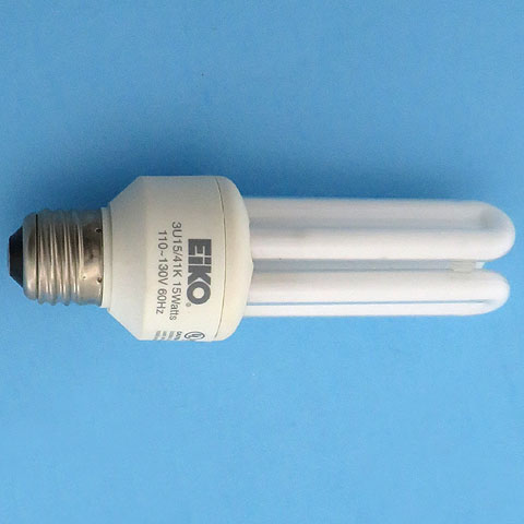 Eiko 3U15/41K 120V 15W 110-130V 15Watts 4100K Energy Saving Light Bulb