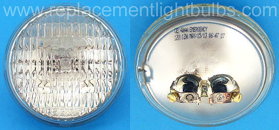 GE 4044 12V 12W Sealed Beam Emergency Lamp Replacement Light Bulb