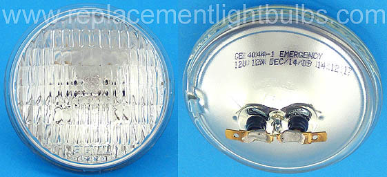 GE 4044-1 12V 12W Sealed Beam Emergency Lamp Replacement Light Bulb