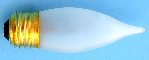 Westinghouse 40CA10/F 120V 40W Frosted Glass Medium Screw Base Light Bulb