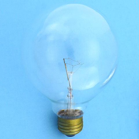 Westinghouse 40G30 40W 120V E26 Medium Screw G30 Clear Globe Light Bulb