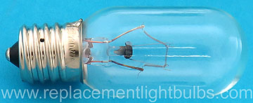 40T8N 130V 40W Clear E17 Intermediate Screw Replacement Light Bulb