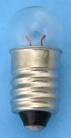 413 4.8V .3A Booklite Miniature Screw Light Bulb