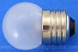 Eiko 41360 110V 15W G-11 Frosted Bulb Medium Screw Base lamp, replacement light bulb