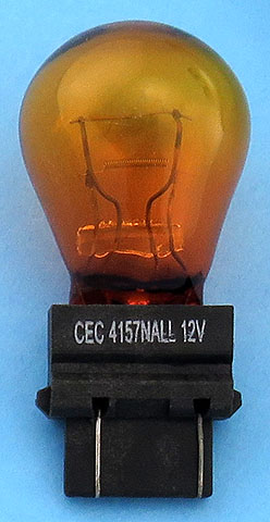 CEC 4157NA 4157NALL 12V 24/2CP Long Life Natural Amber Lamp Light Bulb