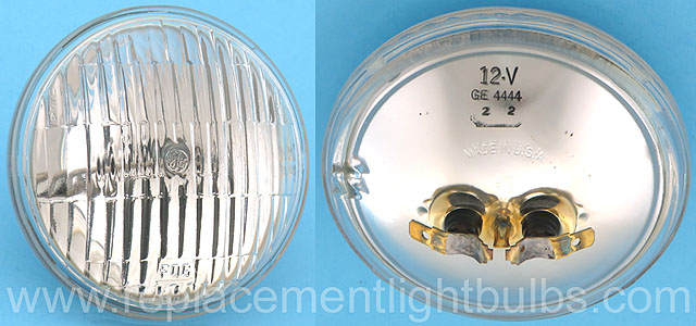 4444 12V 18W PAR36 Sealed Beam Fog Snowmobile Light Bulb Replacement Lamp